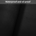 Leather Table Cover,1.8mm Thick,42x66 Inch Table Protector,Table Protector for Dining Room Table,Dining Table Cover,Table Cover Protector,Dining Table Cover Protector(Black+Wine Red,42x66)
