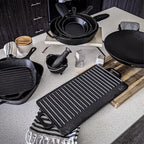 Backcountry Iron 10-1/4 Inch Round Medium Pre-Seasoned Cast Iron Skillet