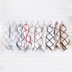 All-Clad Checked Kitchen Towel: Highly Absorbent, Super Soft Long Lasting - 100% Cotton, 17"x30" Tea Towel for Cleaning & Drying Dishes, Pans, Glassware, or Countertops, (1-Pack), Black