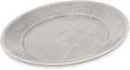 CFS 6400418 Grove Melamine Charger, 12.5", Smoke