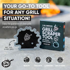 Bristle-Free Grill Scraper Gadget for Dads Who Like Grilling and Have Everything