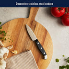 HENCKELS Premium Quality 12-Piece Statement Knife Set with Block, Razor-Sharp, German Engineered Informed by over 100 Years of Masterful Knife Making, Lightweight and Strong, Dishwasher Safe