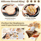 Sourdough Starter Kit, Sourdough Bread Baking Supplies, Sourdough Kit for Modern Home and Kitchen, Sourdough Bread Basket, Sour Dough Kit, Bread Making Tools Kit Gifts for Bakers Women Wife Mom