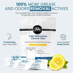 Fuller Dishwasher Cleaner Tabs - Lemon Scent