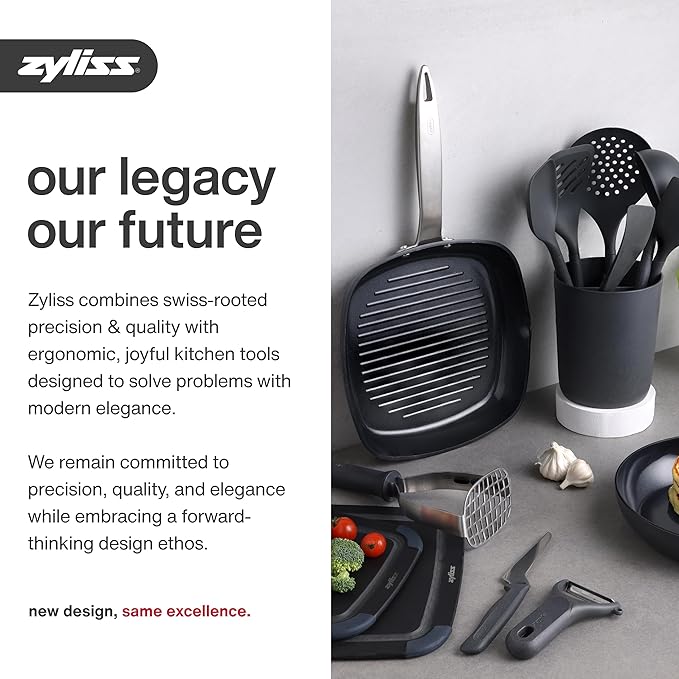 Zyliss E900058 Puree Drum Blade, Stainless Steel, Mashing, Puree, for Use with Zyliss Rotary Cheese Grater, 5 Year Guarantee