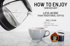 Java House Single-Serve Cold Brew Coffee Pods – 100% Arabica Liquid Concentrate – Smooth & Bold Colombian Roast – 6 Pods – Ready Hot or Iced, TSA Approved