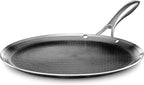 HexClad Hybrid Nonstick 2-Piece Cookware Set, 8" Pan and 12" Griddle Pan