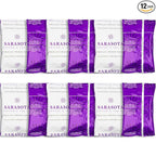 Sarasota Coffee Ground Packets | Gourmet Dark French Roast Ground Coffee Packs | Cubano European | Low Acid Mold Free Singles Individual Pouches for 12 Cup Coffee Maker | 2 Ounce Bags, 12 Count