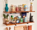 iDesign Stackable Pantry Bins with Handles, 4 Different Sizes, 4 Pack, Clear, Made in USA
