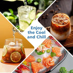 Ice Cube Trays for Freezer, 3 Pack Ice Cube Tray with Lid, Silicone Ice Cube Mold with Lid-37 Grid,Easy-Release Reusable 111 PCS Small Ice Cube for Iced Coffee Cocktail Whisky Chocolate Soup Food