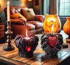 Claw Hand Skull & Ghost Candle Mold - Resin Casting & Candle Making Molds - Silicone 3D Animal Molds for Home Decor