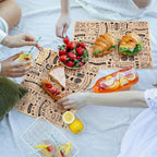 Outus 600 Pcs 8 x 10 inch Deli Wax Paper Sheets Grease Resistant Tray Basket Liners Newsprint Paper Water and Grease Proof Sandwich Wrapping Square Hot Dog Wrappers for Food Baking(Brown)