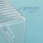 2 Pack Clear Plastic Organizer Bins with Handles for Home Organization. Storage Containers for Organizing Fridge, Freezer, Cabinet. Pantry, Great for Kitchen, Garage, Laundry Room. 10"x8"x5"