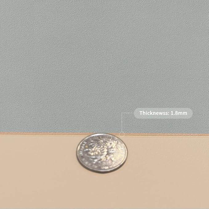 Dresser Protector - Can Be Used On Both Sides Waterproof and Easy to Clean Good Flatness Used for Dresser Table(Light Brown+Gray 10x42)