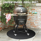 40" Round Fire Pit Mat for Solo Stove Bonfire/Under Grill Mat for Outdoor Grill Fireproof Waterproof Oil-Proof, 4 Layers Fireplace Mat BBQ Mat Solo Stove Mat Fire Pit Pad for Deck Patio Grass Smoker
