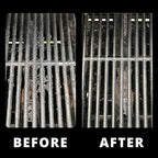 Grill Rescue BBQ Replaceable Cleaning Head, Bristle Free - Durable and Unique Scraper Tools for Cast Iron or Stainless-Steel Grates, Barbecue Cleaner