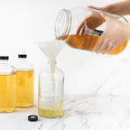kitchentoolz Gallon Jar 1 Gallon Glass Jar with Lid – Wide Mouth Large Glass Jar for Fermenting, Pickling, Canning, Water Glassing Eggs, Kombucha, and Food Storage – BPA-Free, Made in USA (2-Pack)