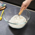 Sourdough Baking Supplies Set of 5, Oval 10 Inch Banneton Bread Proofing Basket with Bread Lame, Danish Dough Whisk with Stainless Steel, Dough Scraper Kit, Bowl Scraper – Baking Gift Kit