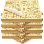 Outus 600 Pcs 12 x 12 Inch Deli Wax Paper Sheets Grease Resistant Tray Basket Liners Newsprint Paper Water and Grease Proof Sandwich Wrapping Square Hot Dog Wrappers for Food Baking (Light Yellow)