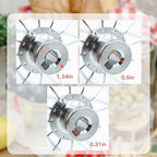 6-Wire Whip Compatible with 4.5-5Qt Kitchenaid Tilt Head Stand Mixer, Replacement for Kitchenaid whisk attachment for stand mixer K45WW, Stainless Steel, Dishwasher Safe(1 Pack)