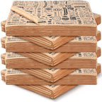 Outus 600 Pcs 8 x 10 inch Deli Wax Paper Sheets Grease Resistant Tray Basket Liners Newsprint Paper Water and Grease Proof Sandwich Wrapping Square Hot Dog Wrappers for Food Baking(Brown)