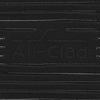 All-Clad Premium Pot Holder & Hot Pad: Heat Resistant to 500 Degrees - 100% Cotton, 10""x6.25"" Hot Pad for Kitchen and Barbeque, (2-Pack), Black