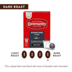 Community Coffee Signature Blend, Dark Roast Coffee Pods, Compatible with Keurig 2.0 K-Cup Brewers, 80 Count (Pack of 1)