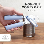 Zulay Kitchen Manual Can Opener with Bottle Opener with Turn Knob