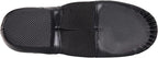 Linodes Unisex Leather Upper Jazz Shoe Slip-on for Women and Men's Dance Shoes