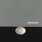 Leather Table Cover,1.8mm Thick,30x60 Inch Desk Cover,Large Desk Mat,Table Protector,Table Cover Protector,Craft Mats to Protect Table(Black+Gray,30x60)