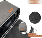2 Slice Toaster with Cover,KETIAN Retro Stainless Steel Toasters,1.5'' Extra Wide Slot,Cancel Bagel Defrost Reheat Functions, 6 Toast Browning Settings, Removable Crumb Tray,Black