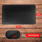 Large 65 x 48 inches Under Grill Mats for Outdoor Grill, Fireproof Mats for Under Reusable Oil-Proof Waterproof BBQ Pad for Deck Patio Grass Outdoor Indoor Grill Solo Stove Accessories