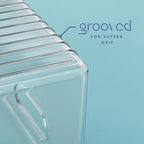 Plastic Food Storage 2 Pack Clear Container Bin with Handles for Organizing Kitchen, Pantry, Fridge, Freezer, Pantry, Bathroom. 14"x6"5"