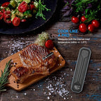 Wireless Meat Thermometer – Digital Cooking Thermometer with Wireless Probe – 500Ft Remote Range Food Thermometer – with iOS & Android Read App -Preprogrammed Temperatures for BBQ, Oven, Grill