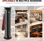 Espresso Coffee Knock Box for Barista Commercial Knock Box for Espresso Coffee Grounds Floor Standing Knock Box with Garbage Bags and Towels