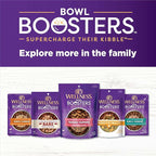 Wellness Bowl Boosters, Dog Food Topper for Small, Medium, & Large Breeds, Grain Free, Natural, Freeze Dried, Heart Health Chicken, 4 Ounce Bag (Pack of 1)