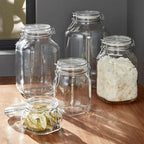 BORMIOLI ROCCO Square Fido Jar 0.75 Liter, 1 EA
