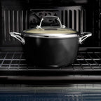 Tramontina 80110/020DS Fry Pan, 12", Metallic Black