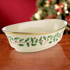 Lenox 146504510 Holiday Vegetable Bowl, Christmas Hosting