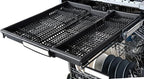 Kenmore 24" Built-in Stainless Steel Tub Dishwasher EasyFlex Third Rack, TurboDry, SmartWash & Reach-Thru Handle-15 Place Settings-45 DBA, Energy Star Certified, Fingerprint Resistant
