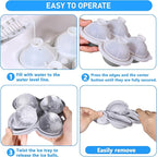 Ice ball maker mold For Whiskey And Cocktails ，2.5inch Round ice cube mold with Lids Easy Release Silicone Sphere Ice Cube Tray Perfect For Chilling Beverages Drinks And Bourbon 2PCS/8 Ice balls