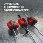 Universal Slicon Pot Clip/Cup Clip for Temperature Probe of Deep Fryer,Candy Pot, Probe Organizer (Pack of 3)