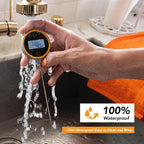 Pocket Pro 1-Second Instant Read Digital Meat Thermometer Rechargeable for Grilling, Food, BBQ, Kitchen Cooking, Oil Deep Frying & Candy (Iced Mango)
