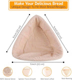 Triangle Bread Proofing Basket - Sourdough Basket, Rattan - Starter Kit for Baking Triangle Loaves- Gift Set