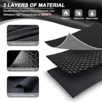 Large 70 X 48 Inch Under Grill Mats for Outdoor Grill,Double-Sided Fireproof Grill Pad, Waterproof/Oil-proof,BBQ Mat for Protector Deck and Patio,Griddle Accessories Compatible With Blackstone