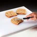 Mercer Culinary Millennia Wavy Edge Spreader, 3.5 Inch Blade, Black Handle