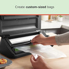 FoodSaver Custom Fit Airtight Food Storage and Sous Vide Vacuum Sealer Bags, 8 x 20', Perfect for Meal Prep and Sous Vide Cooking (Pack of 12)