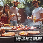 Soaoo 1000 Pcs 3.5" Assorted Bamboo Wood Temperature Picks Steak Temperature Sticks Meat Doneness Steak Markers Bamboo Paddle Skewers Sticks for BBQ Barbecue Party Cocktail Fruit Grilling Roasting