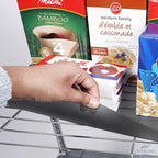 Sterling Shelf Liners for Wire Shelf System: Set of 3 in Graphite: 13.4 x 23.2 inch: Plastic Wire Shelving Mats