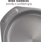 Circulon Nonstick Bakeware, Nonstick Cookie Sheet/Baking Sheet - 11 Inch x 17 Inch, Dark Gray (Pack of 2)